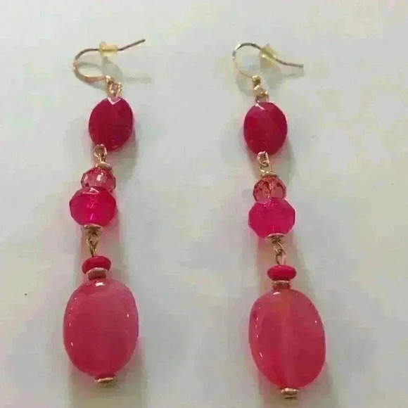 Style & Co new Beaded Linear Drop Earrings - Picture 4 of 8